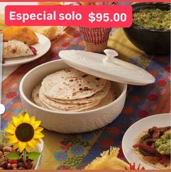 Nueva Tortillera Wildflower Guarda Tus Tortillas con Elegancia  Especial $95.00  Princess House Ventas Finales