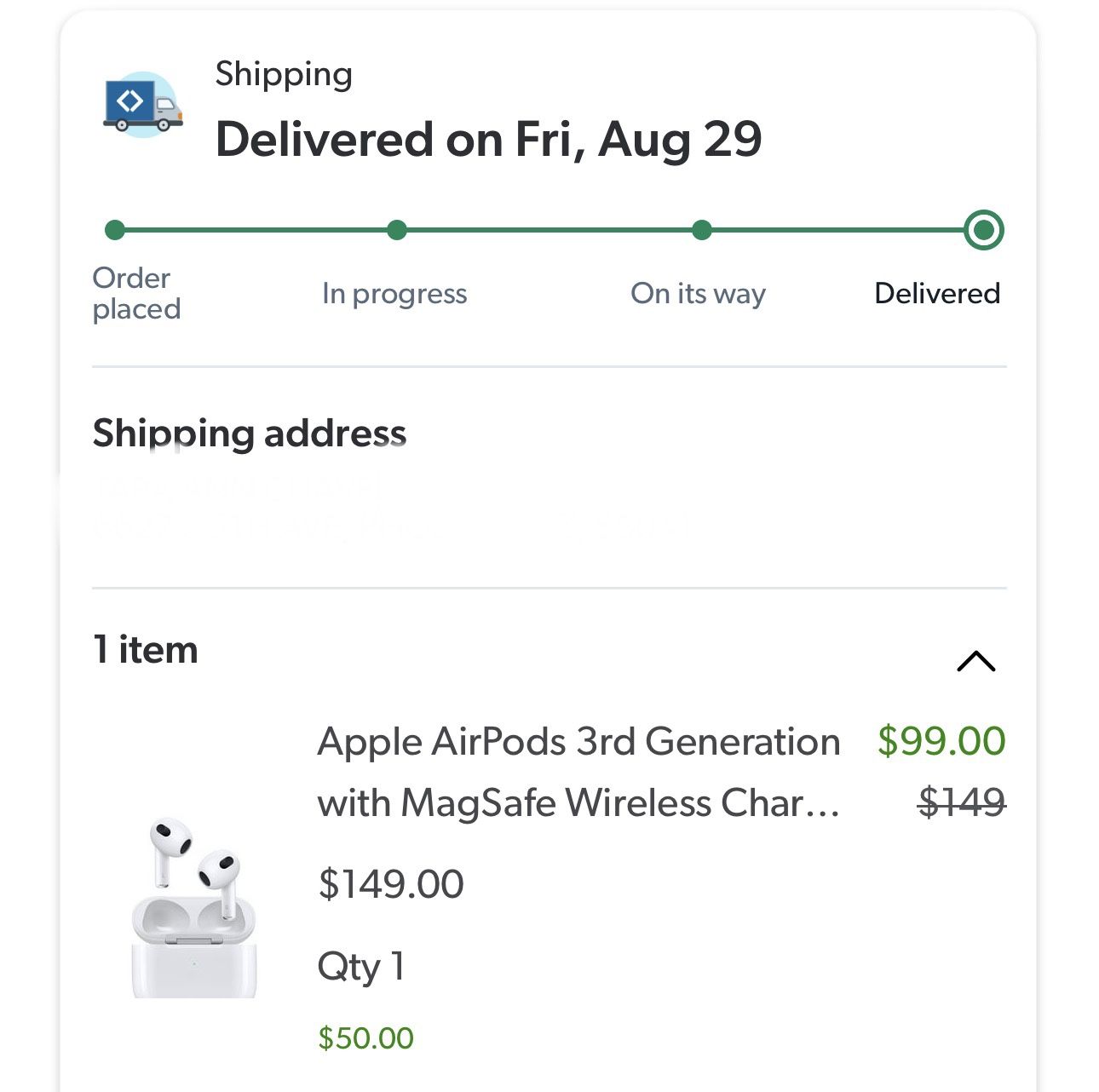 Apple AirPods 3rd Generation with MagSafe Wireless Charging Case
