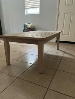 Wood table