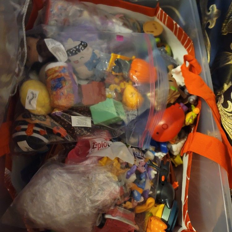 Mix Assortment Of Toys Hot Wheels, McDonald's, and Many More