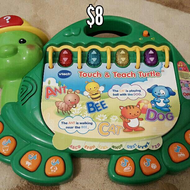 Vtech Toys Touch and Teach Sea Turtle
