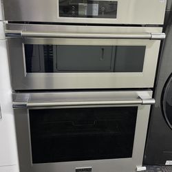 Frigidaire 30” Smart Air Fry Wall Oven Combo Stainless Steel Like New 