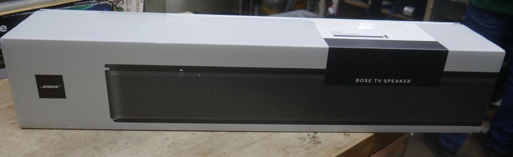 BOSE TV Speaker Black (contact info removed) NEW.