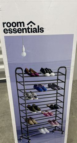 Rolling Shoe Rack
