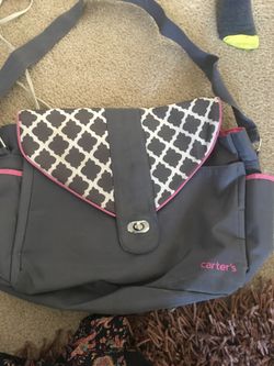 Carters girls baby bag