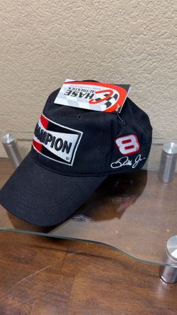 Vintage Dale Earnhardt Jr #8 Champion Spark Plugs Hat Cap Chase Authentics NWT