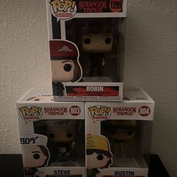 Stranger things Funko Pops