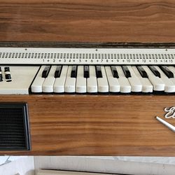 Vintage keyboard accordion

