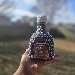 Bedazzled Patron Bottle