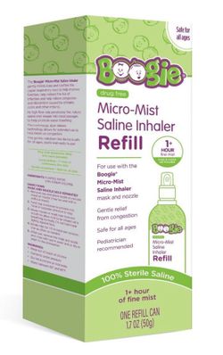 Boogie Micro-Mist Saline Inhaler Refill
