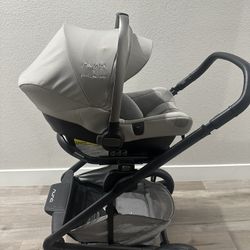 Nuna+ Pottery Barn Stroller And Car Seat 