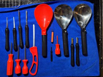 Variety of Halloween Pumpkin Carving Tools