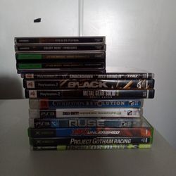 Stack Of Games Ps1ps2ps3xbox