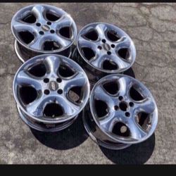 4 - 4x100 4x3.94 Chrome EMR 15x7 Honda Civic Fit Corolla Miata Xa Xb Ia Echo 15 Inch Wheels Rims!!!!!!!!!!!!
