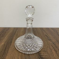 Vintage Waterford Alana Ships Decanter Cut Crystal