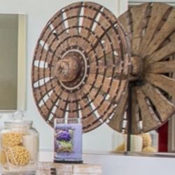 Wheel Wooden decor
