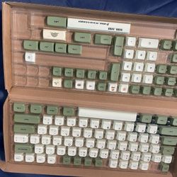 Gks Xda V2 Dye-subbed PBT Matcha Keycap Set