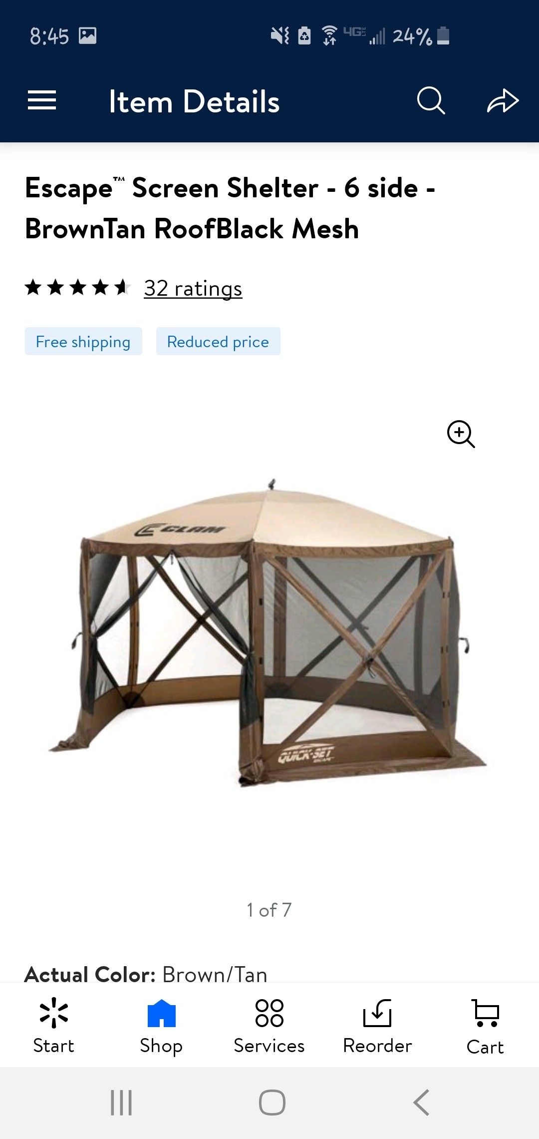 Quick Set Escape- Screen Shelter