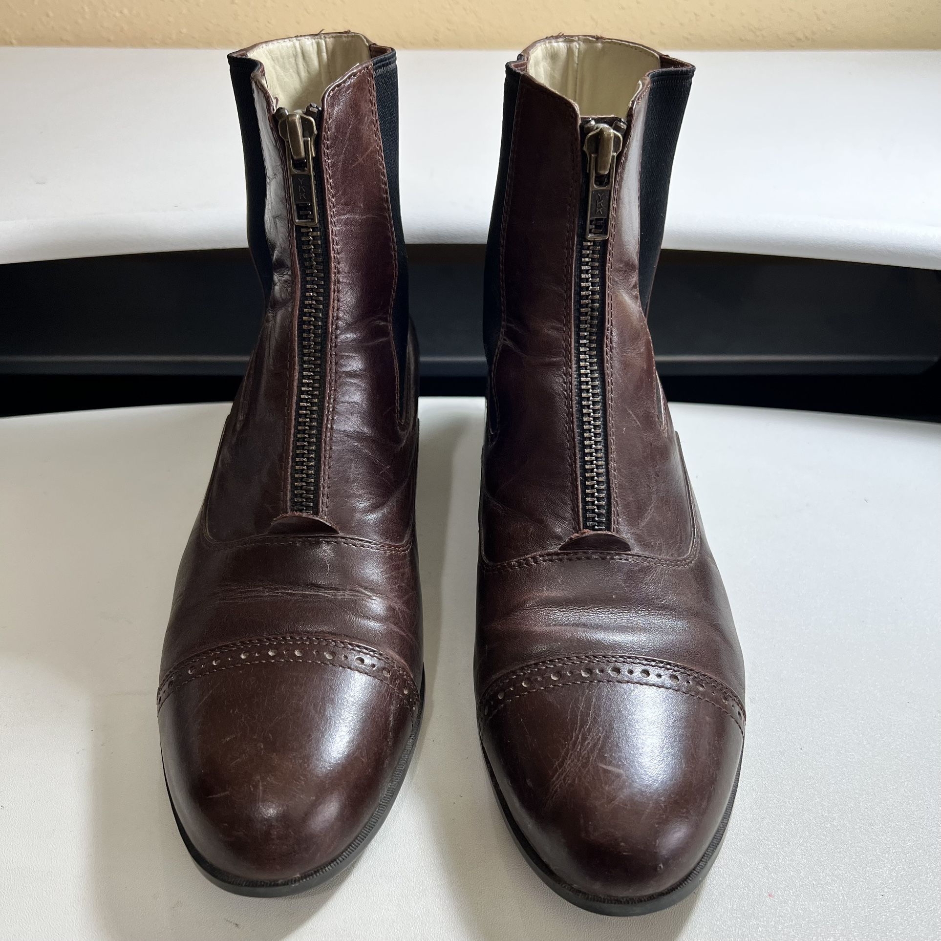 Ladies Ariat Short Paddock Riding Boots Sz 7.5