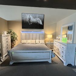 4PC King Bed Set