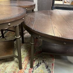 Coffee Table 3pc Set . Rustic style