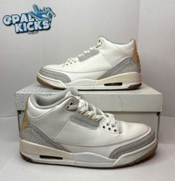 Size 9.5M - Jordan 3 “Craft Ivory”
