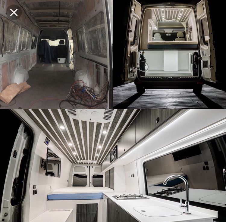 Mercedes Sprinter Conversion Van dodge Promaster camper RV Vanlife