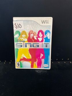 Disney Sing It (Nintendo Wii, 2008) Untested