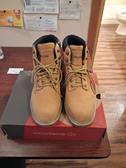 Wolverine steel toe shoes