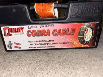 Quality Chain Cobra Cable Tire Chains