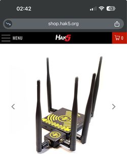 WiFi Pineapple MKVII + 5ghz adapter and tons of antennas