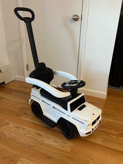 Mercedes-Benz G-Wagon Push Car / Ride-On Toddler Car with Parent Handle