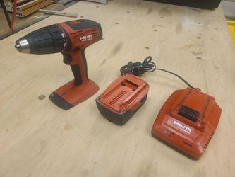 Hilti SFC 18-A Cordless Drill/Driver — Battery & Charger