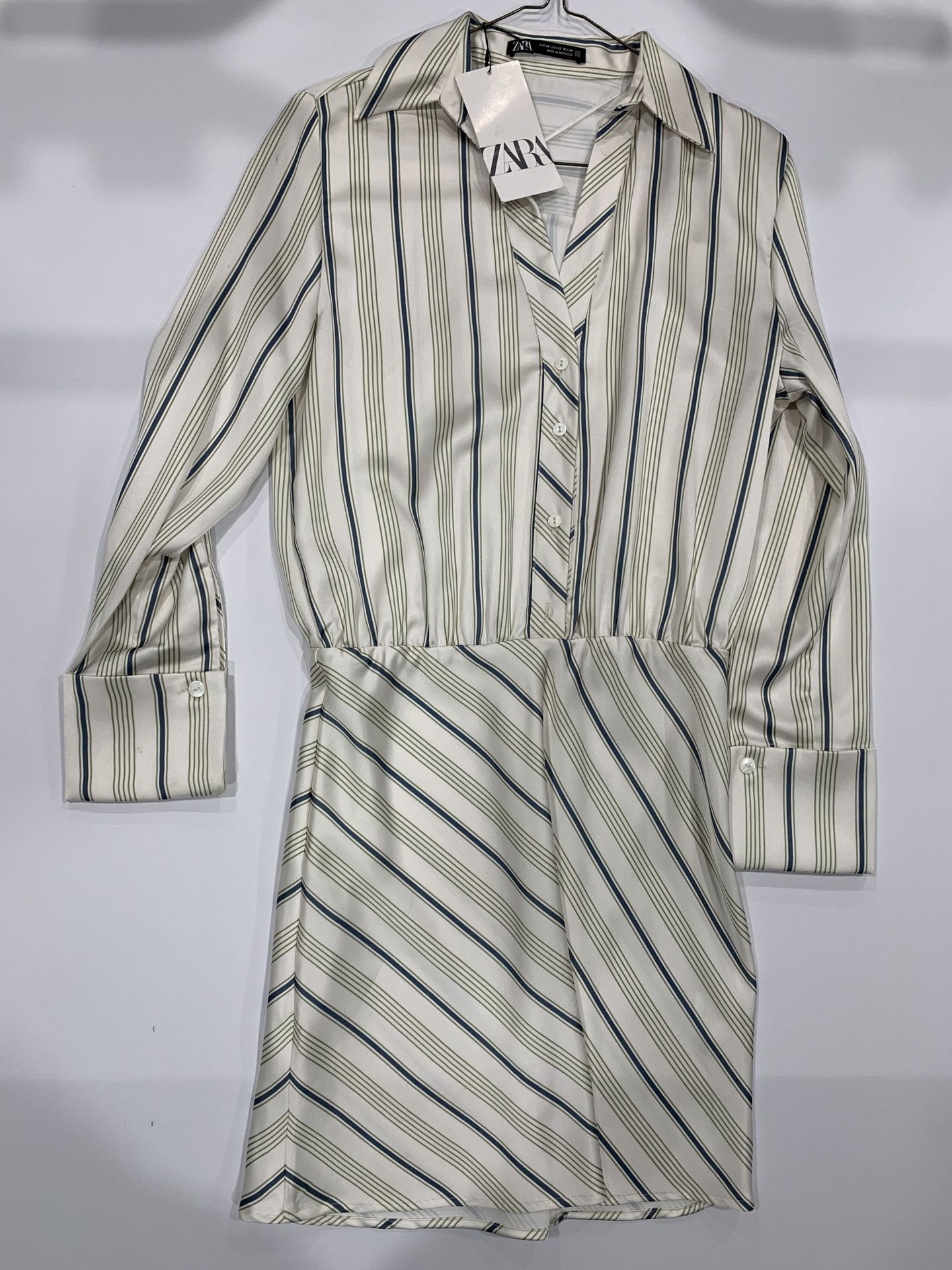 Zara Striped Mini Dress