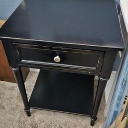 Black Side Table