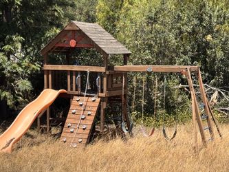 Wooden Swingset
