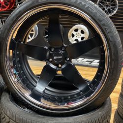 22” Staggered 5x115 Dodge Fitment Payment Plans 