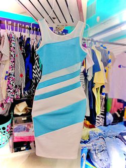 Vestido Azul Para Salir 