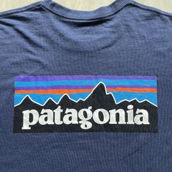 Patagonia Responsibili-Tee Logo Shirt Sz  Medium 