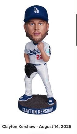 Dodgers Clayton Kershaw bobblehead
