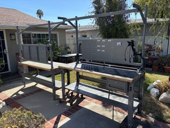 Work bench, heavy duty