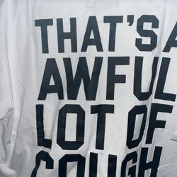 white alocs shirt