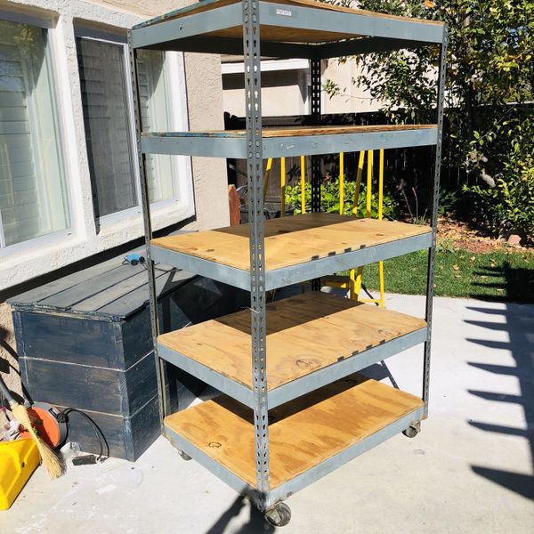 Heavy Duty Metal Rolling Shelves for Sale in San Diego, CA OfferUp