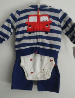 Brand New Baby Boy 3 Piece Set Size Newborn $20 Pick Up Only In Bakersfield In The 93308 Area No Holds Cash Only 