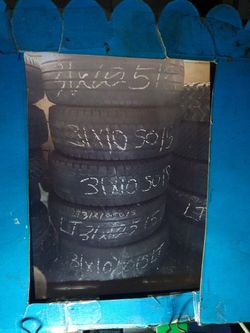 TIRE 31 10 50 15 each ELMOFLES