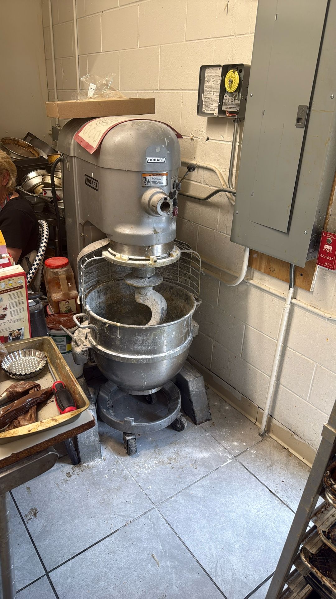 80QT Planetary Mixer | Hobart | Model # M-802 | 230 Volt