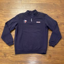 Vineyard Vines 1/4 Zip “Texas” Pullover Jacket, Size: Small