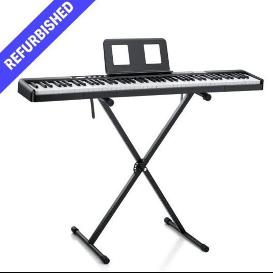 Donner DEP-1 Digital Piano Keyboard 88 Key + Stand Pedal Carry Case |Donner
Bluetooth & MIDI