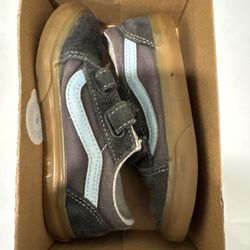 VANS Old Skool v Sneakers for Toddlers Gum Asphalt/Aquatic Size 10 TD