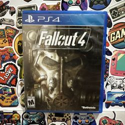 Fallout 4 – Sony PlayStation 4 PS4 – Complete CIB w/ Manual – Tested Clean Disk